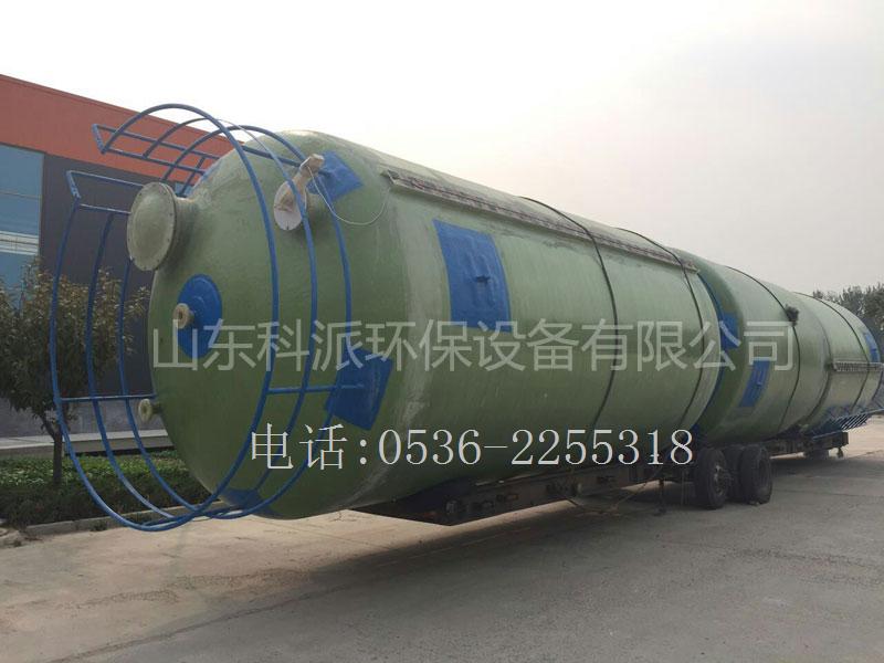 玻璃鋼儲(chǔ)罐裝車(chē)發(fā)貨